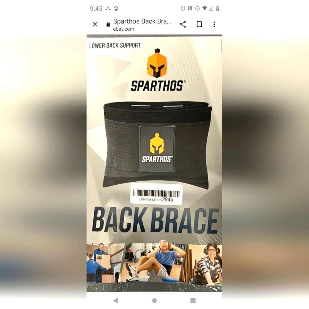 Sparthos Back Brace